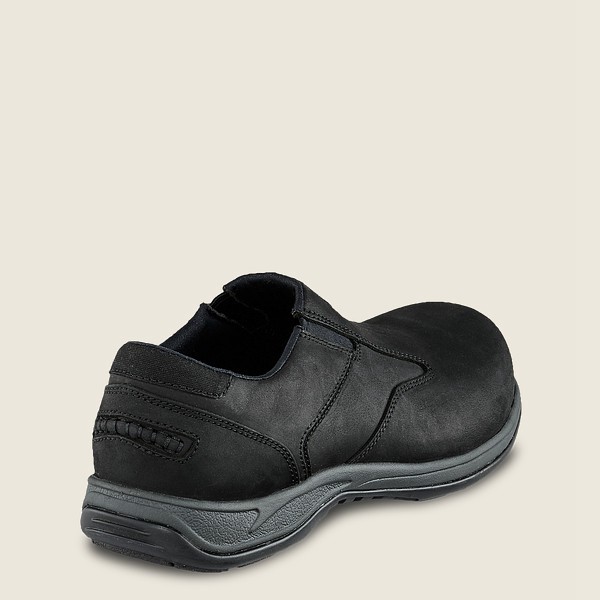 Red Wing Slip-on Black/Grey - Mens Comfortpro - Safety Toe - 6340-FOMGY